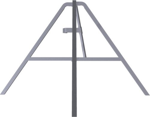 Tripod kitámasztó Zsalu támaszhoz 