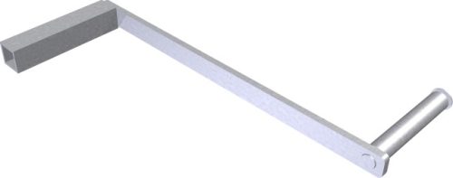 Crank handle for scaffolding jacks