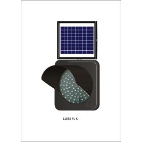   LED-es jelzőlámpa napelemes , MUNKATERÜLETI FIGYELMEZTETŐ VILLOGÓ LÁMPA