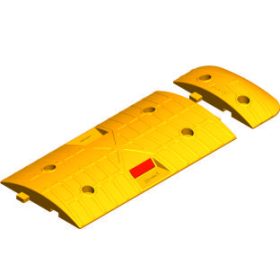   Sebességcsökkentő küszöb prizmával - sárga, fekete (ppc)