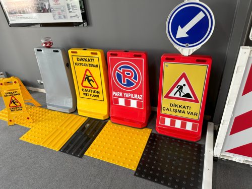 Megállító Panel, Reklámtábla (piros)