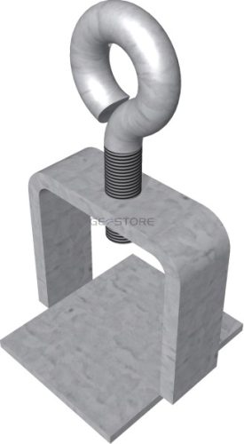 Ideiglenes táblabilincs - fém