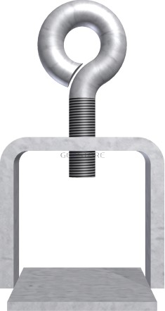 Ideiglenes táblabilincs - fém