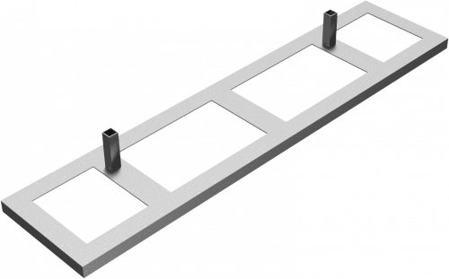 Raklap (paletta) kiegészítő leterhelő talpakhoz