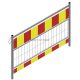 Panel fence according to TL