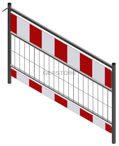 Panel fence according to TL