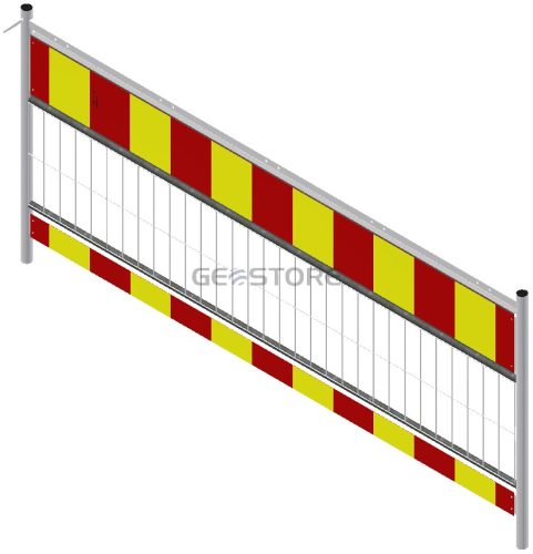 Panel fence according to TL