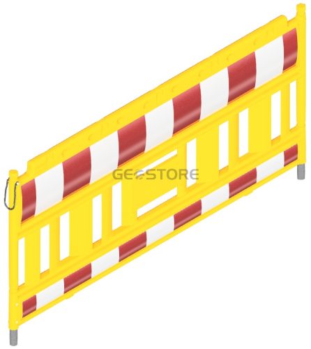 Euro2 panel fence type Nox yellow