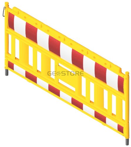 Euro2 panel fence type Nox yellow