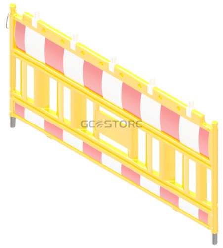 Euro2 panel fence type Nox yellow