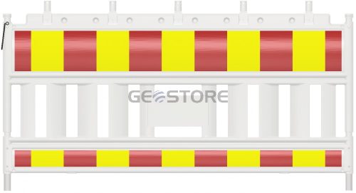 Schake-Euro2 panel fence type Nox white
