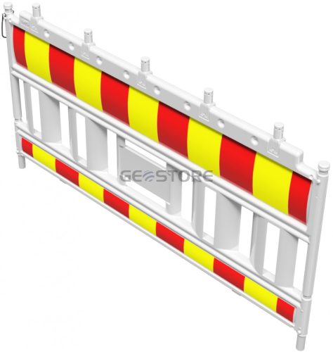 Euro2 panel fence type NOX WHITE