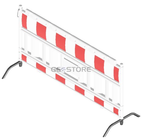 Euro2 kerítéspanel  forgatható fém talppal