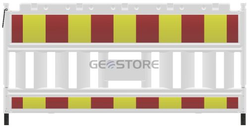 Euro2 panel fence type NOX WHITE