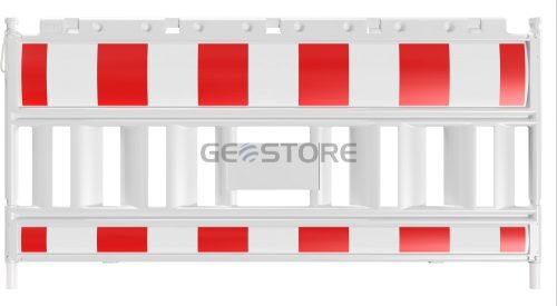 Euro2 műanyag kerítéspanel NOX WHITE típus