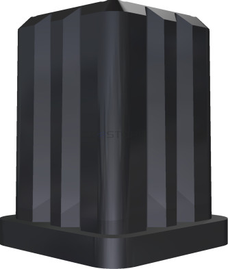 Rögzítő hüvely csövekhez - műanyag