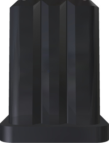 Rögzítő hüvely csövekhez - műanyag