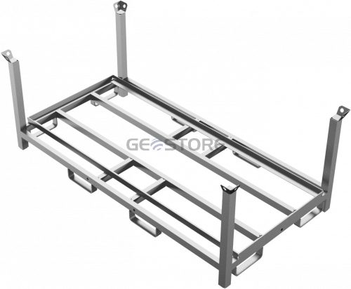 Storage and transport rack for base plates