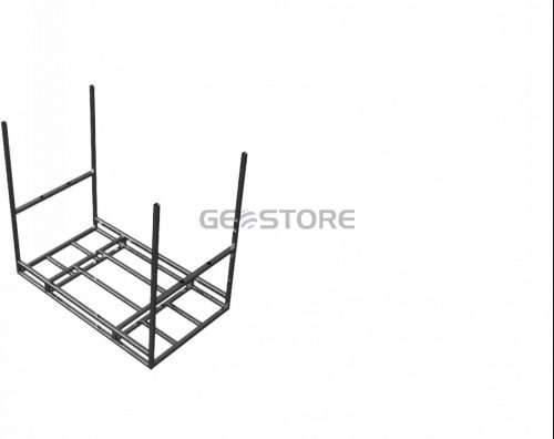 Multi pallet for plastic fences and base plates