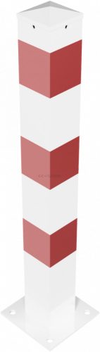 Korlátoszlop 100 x 100 x 3 mm - talplemezzel