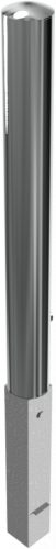 Rozsdamentes acéloszlop Ø 102 mm - kivehető