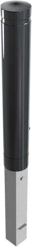 Bollard of aluminium Ø 120 mm