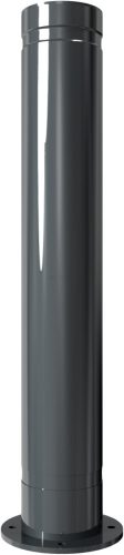 Bollard of aluminium Ø 120 mm