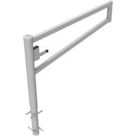 Forgókapu szögletes - háromszögzárral