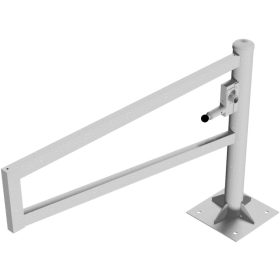 Forgókapu szögletes - háromszögzárral - talppal