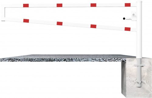 Forgó kapu szögletes - lakattal