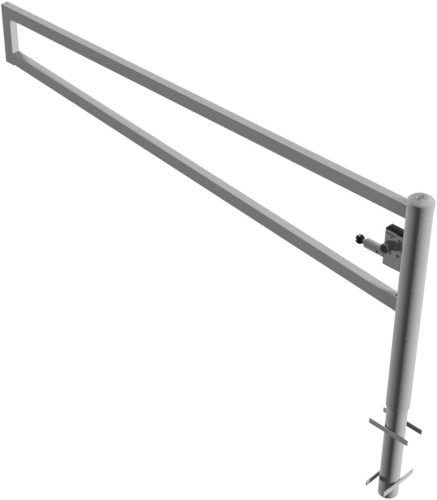 Forgó kapu szögletes - háromszögzárral