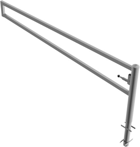 Forgó kapu szögletes - lakattal