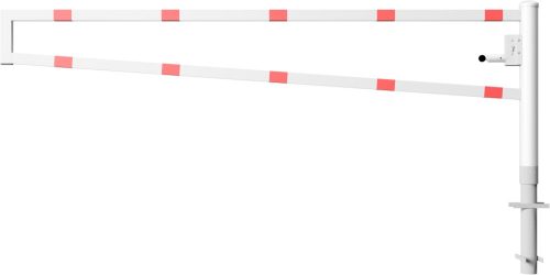 Forgó kapu szögletes  - porszórt - hengerzárral