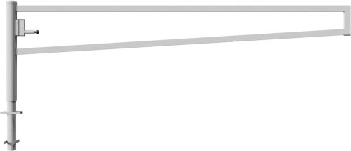 Forgó kapu szögletes - háromszögzárral