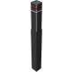 Recycling-material post square post 140 x 140 mm