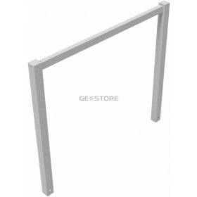 Stationary access barriers welded with top bar