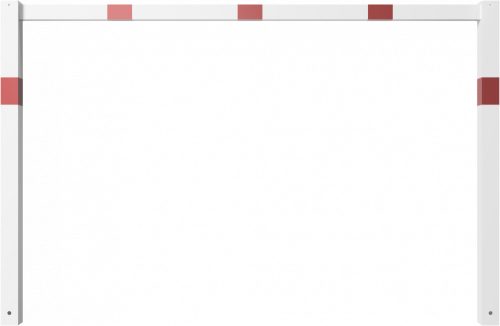 Stationary access barriers welded with top bar