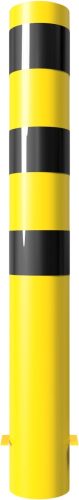 Védőoszlop Ø 152 x 3,2 mm - sárga / fekete