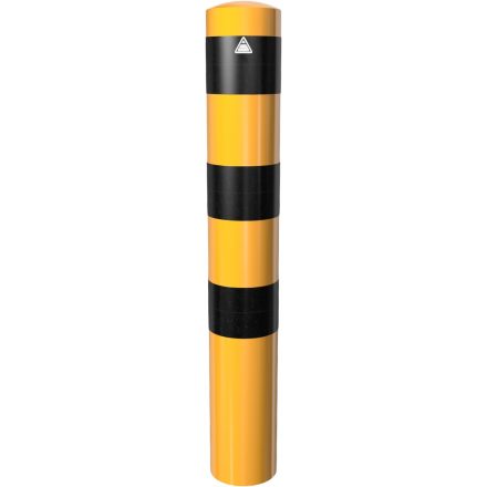 Védőoszlop Ø 152 x 3,2 mm - sárga / fekete