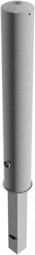 Korlátoszlop kivehető Ø152 x 3,2 mm - Zárható