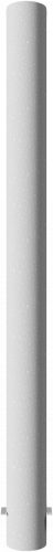 Steel tube bollards Ø 152 x 3.2 mm stationary, for casting in concrete hot-dip galvanized