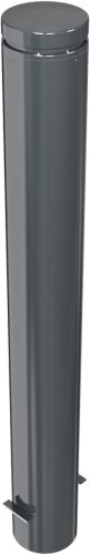 Ornamental bollard steel tube Ø 152 mm