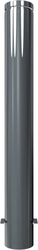 Ornamental bollard steel tube Ø 152 mm