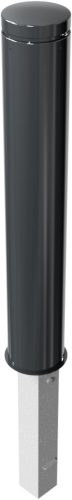 Ornamental bollard steel tube Ø 152 mm