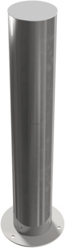 Rozsdamentes acéloszlop Ø 154 mm - 900 mm - talppal