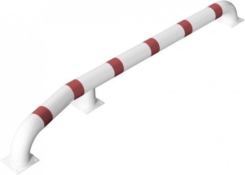 Truck pull in assist - white / red