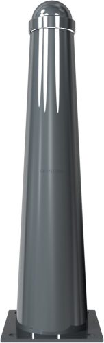 Ornamental bollard steel tube Ø 168 / 96 mm