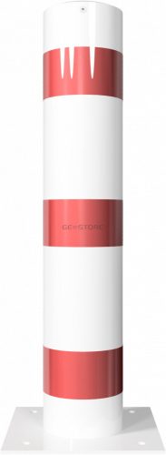 Korlátoszlop Ø 193 x 3,6 mm - talplemezzel