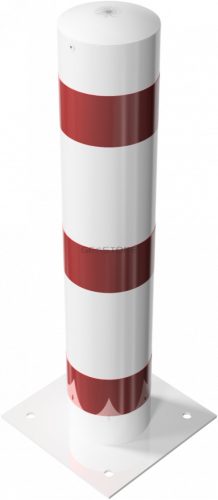 Korlátoszlop Ø 193 x 3,6 mm - talplemezzel