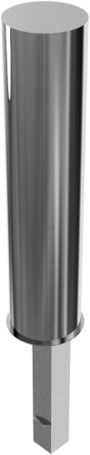 Rozsdamentes acéloszlop Ø 204 mm - kivehető